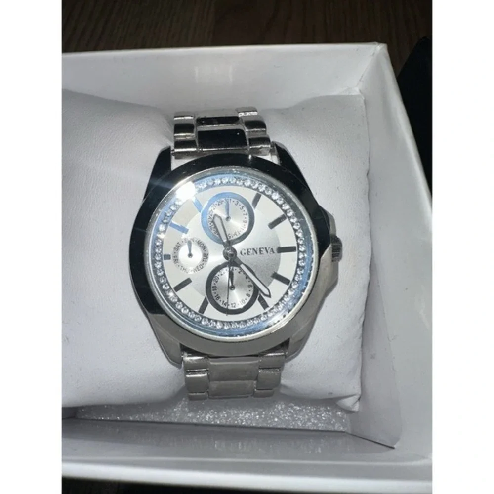 Lot of 3 Geneva watches NEW IN BOX NIB Perfect condition unworn‎